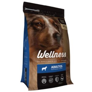 WELLNESS ADULTO DOG RAZAS MEDIANAS Y GRANDES GRAIN FREE - 15 Kg