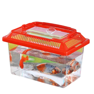 Acuario Transportador para Peces con Tapa Ventilada