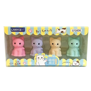 BORRADORES 3D EN FORMA DE GATITO