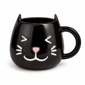 Taza de Cerámica – Diseño Gatito Negro